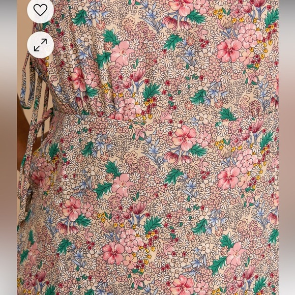 Lulus floral spring time mini dress - Picture 5 of 11